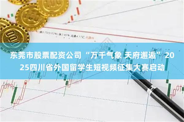 东莞市股票配资公司 “万千气象 天府邂逅” 2025四川省外国留学生短视频征集大赛启动